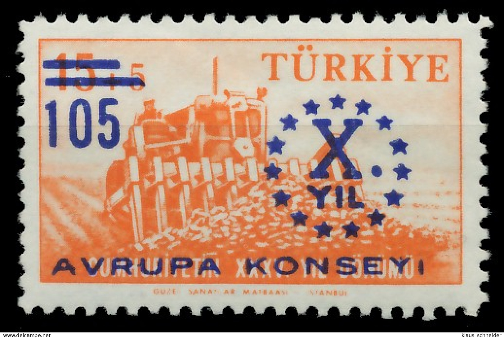 TÜRKEI 1959 Nr 1625 Postfrisch X06AA5A - Nuevos