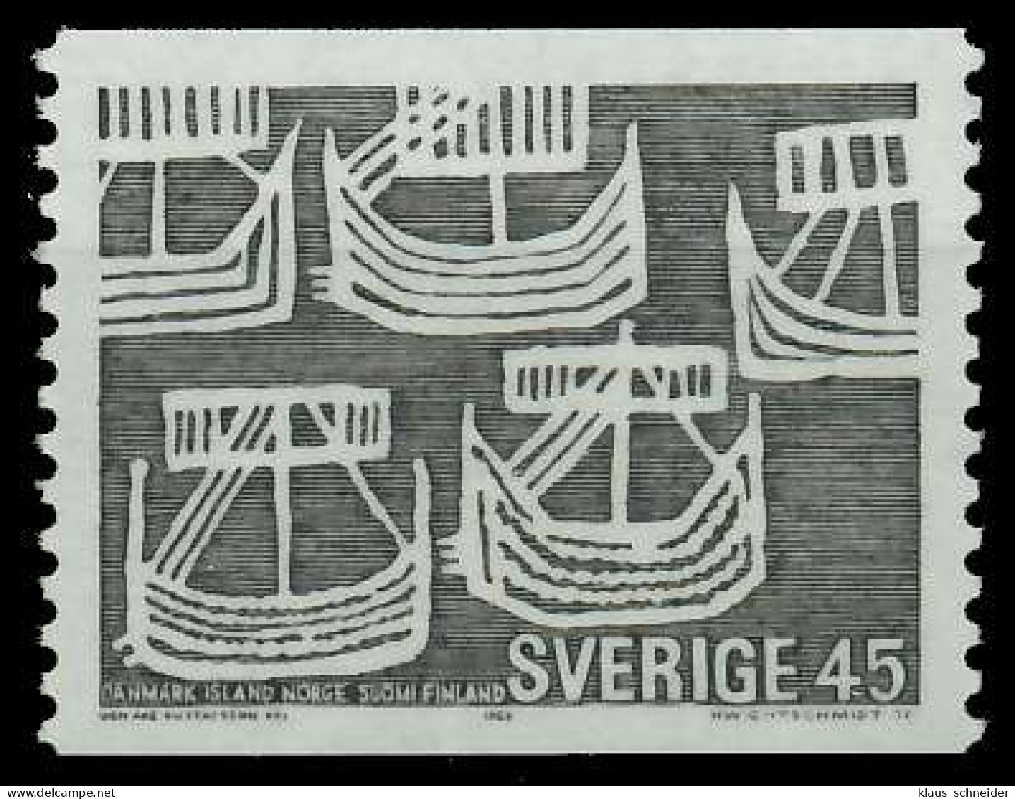 SCHWEDEN 1969 Nr 629A Postfrisch SB042C2 - Unused Stamps