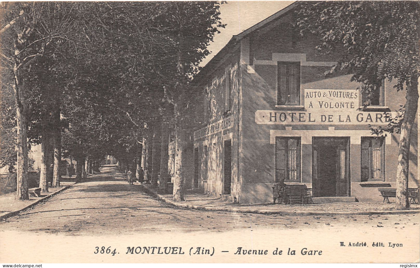 01-MONTLUEL-AVENUE DE LA GARE-N°2040-A/0099 - Montluel