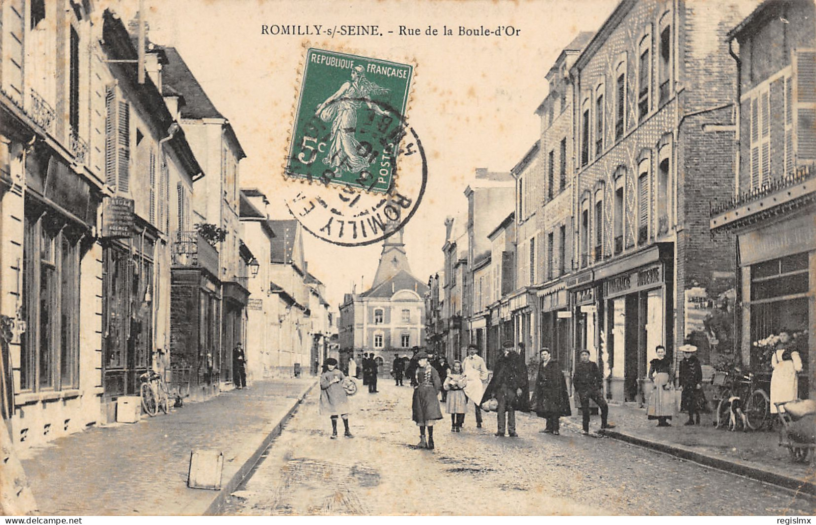 10-ROMILLY SUR SEINE-RUE DE LA BOULE D OR-N°2040-G/0195 - Romilly-sur-Seine