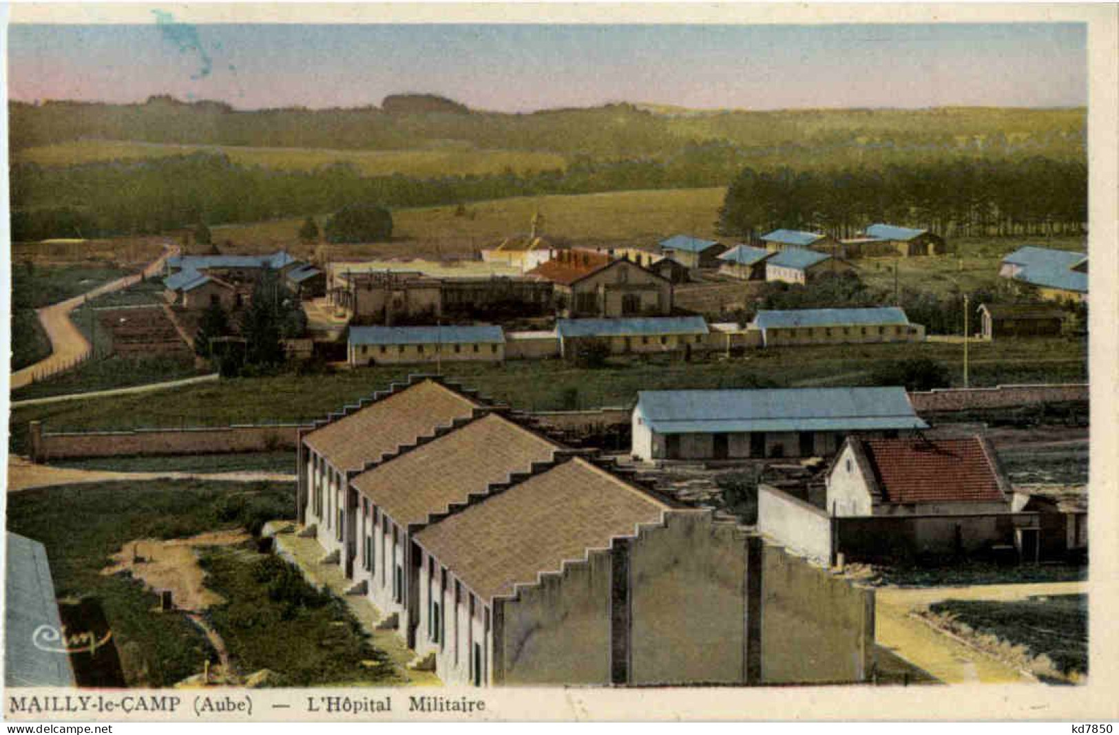 Mailly Le Camp - L Hopital Militaire - Mailly-le-Camp