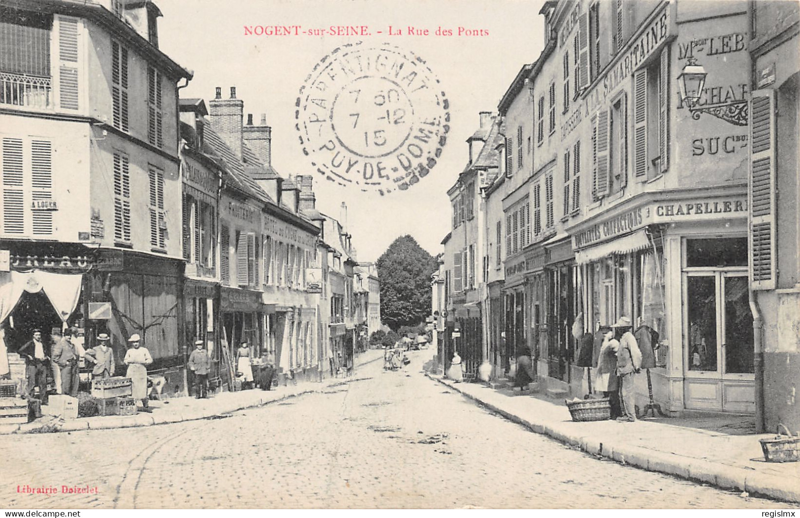 10-NOGENT SUR SEINE-RUE DES PONTS-N°2040-F/0371 - Nogent-sur-Seine