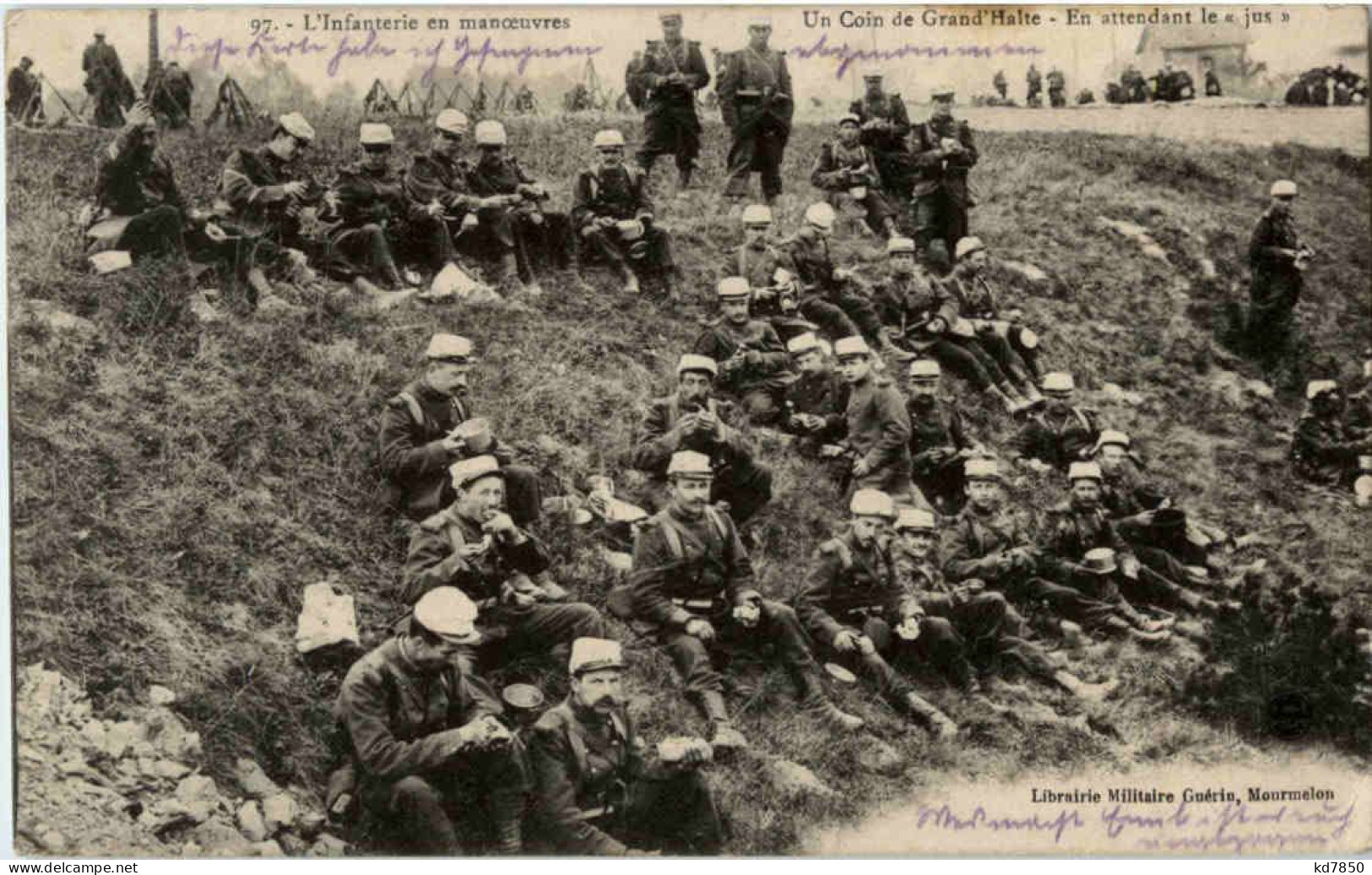 Un Coin De Grand Halte - WK1 - War 1914-18