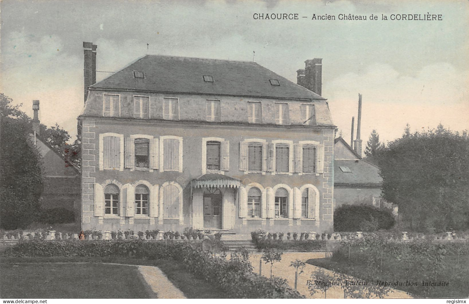 10-CHAOURCE-ANCIEN CHÂTEAU DE LA CORDELIERE-N°2040-F/0263 - Chaource