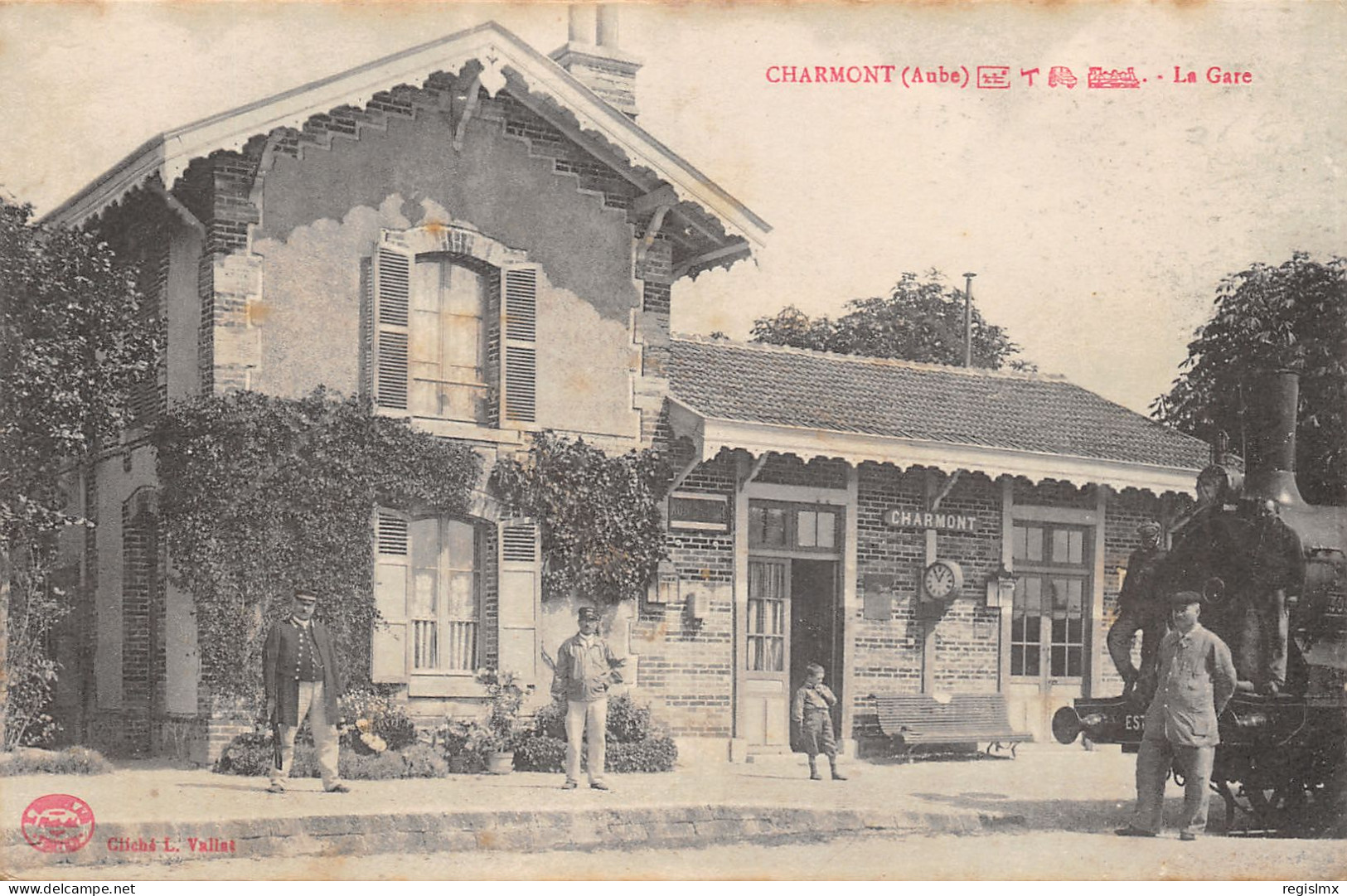10-CHARMONT-LA GARE-N°2040-F/0257 - Other & Unclassified