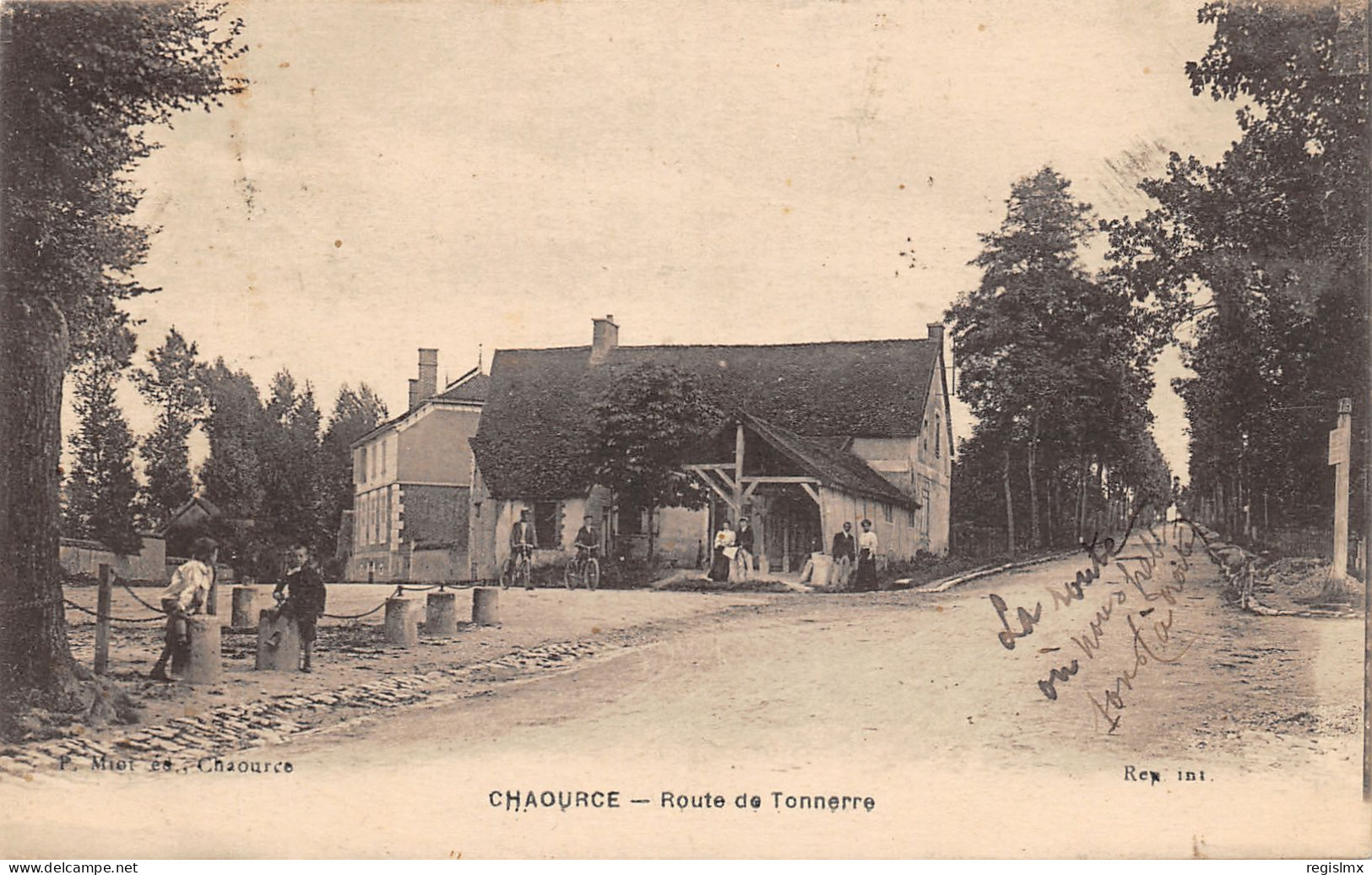 10-CHAOURCE-ROUTE DE TONNERRE-N°2040-F/0259 - Chaource