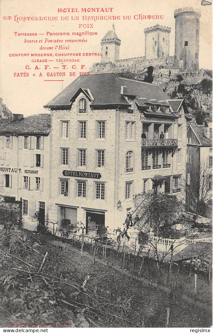09-FOIX-HOTEL MONTAUT-N°2040-F/0131 - Foix