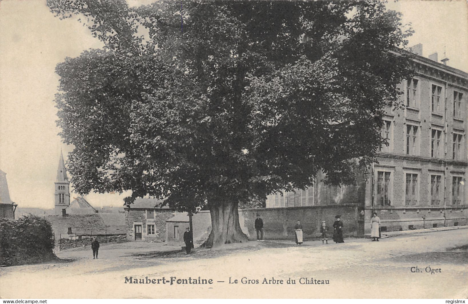 08-MAUBERT FONTAINE-GROS ARBRE DU CHÂTEAU-N°2040-E/0287 - Other & Unclassified