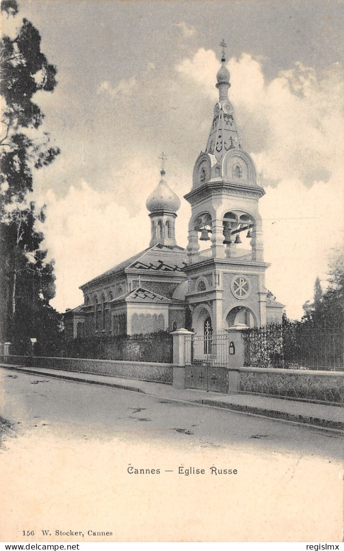 06-CANNES-EGLISE RUSSE-N°2040-E/0041 - Cannes