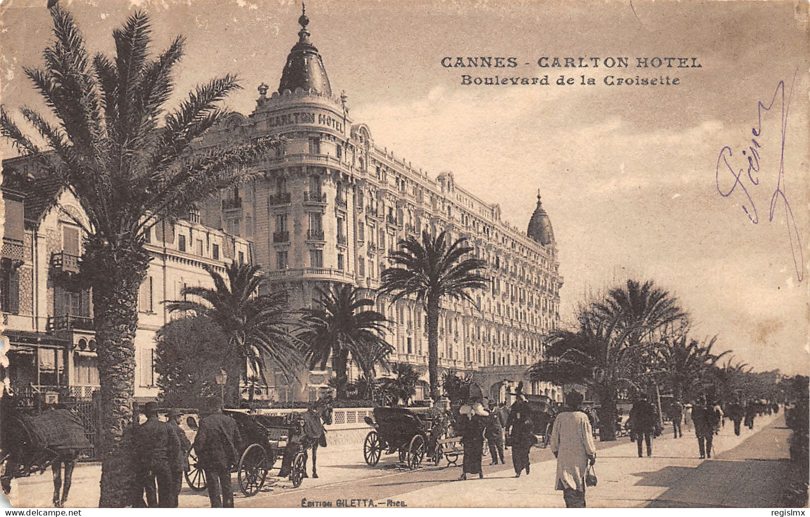 06-CANNES-CARLTON HOTEL-N°2040-D/0341 - Cannes