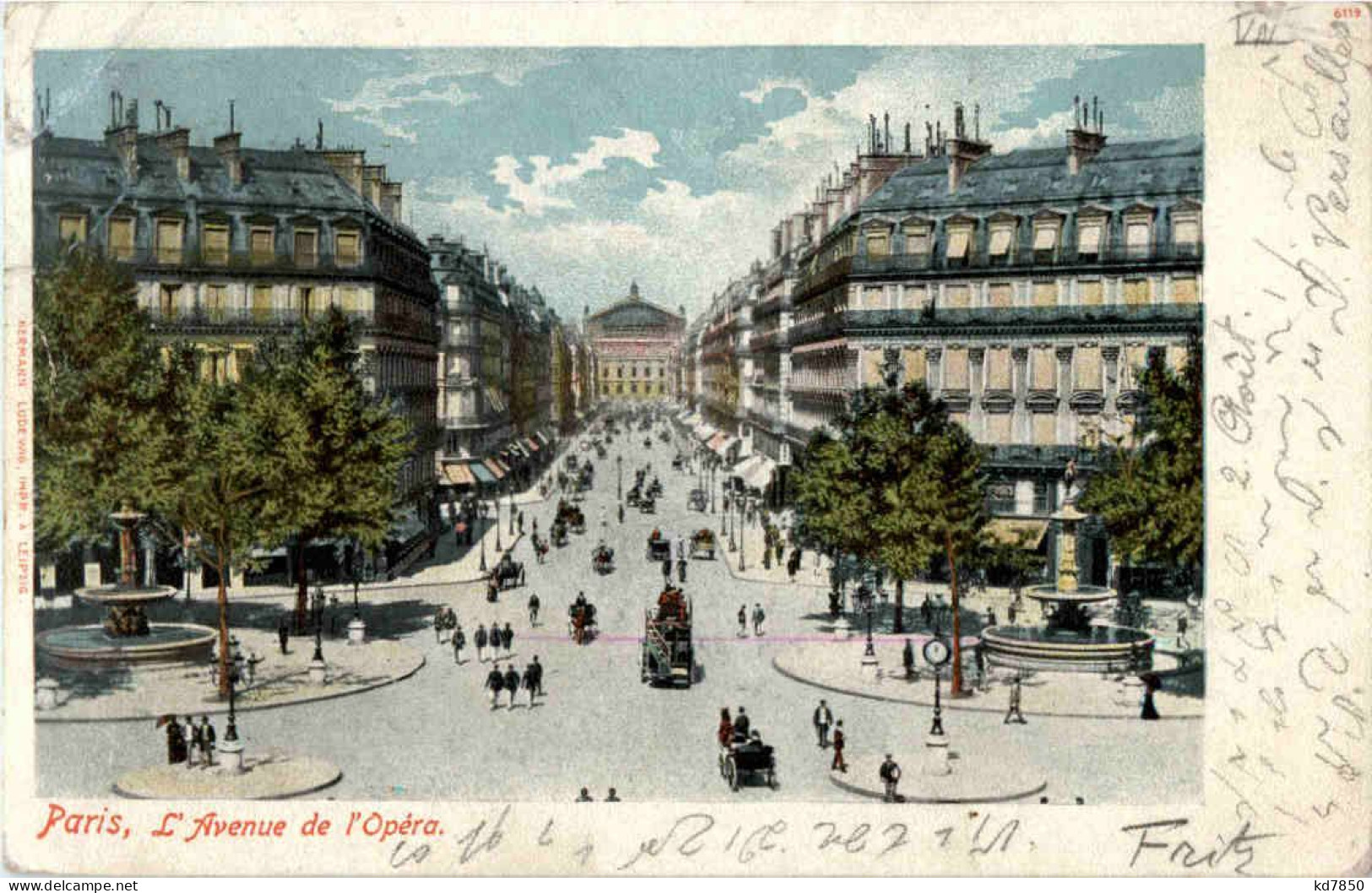 Paris - L Avenue De L Opera - Other & Unclassified