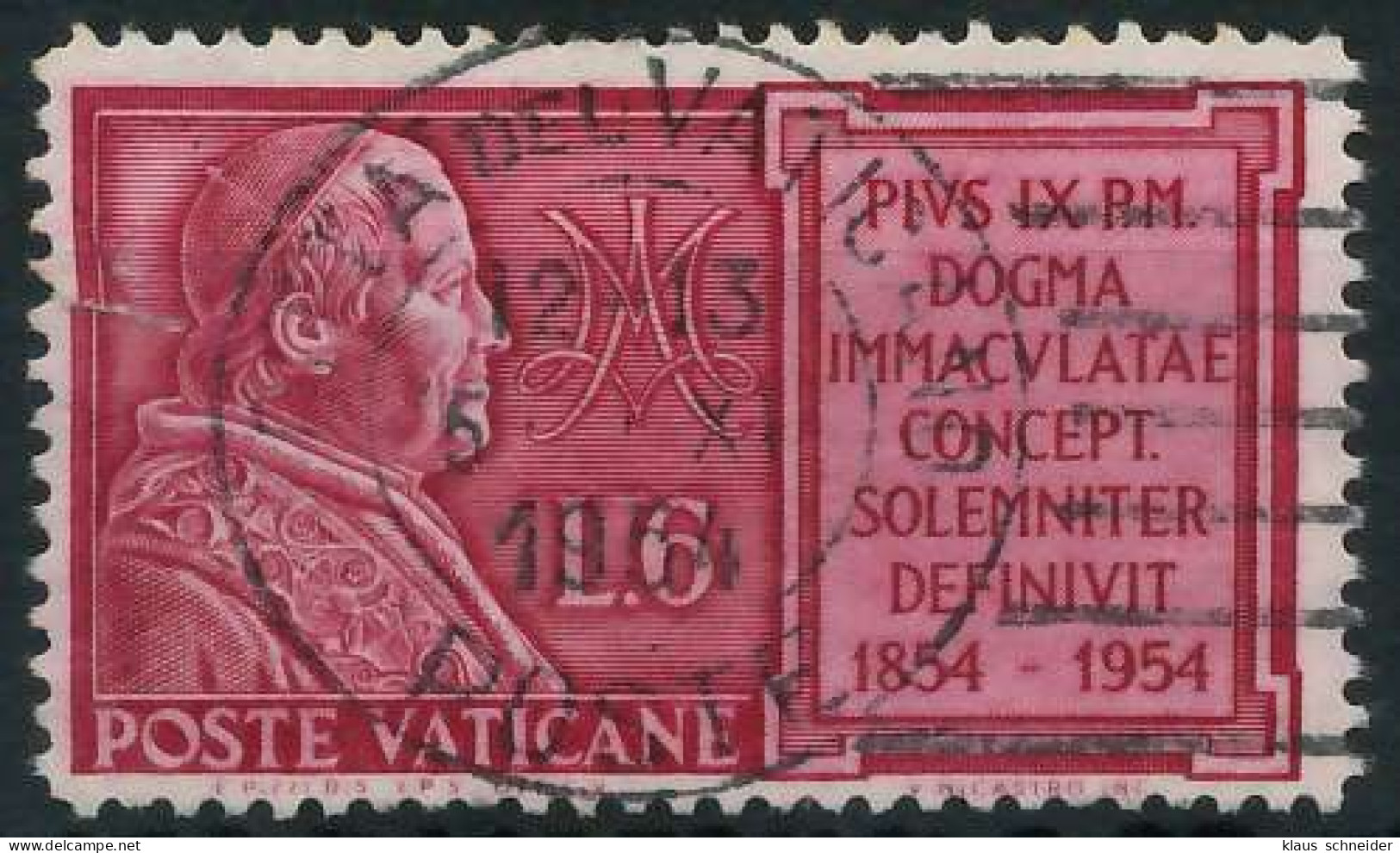 VATIKAN 1954 Nr 216 Gestempelt X404B9E - Used Stamps