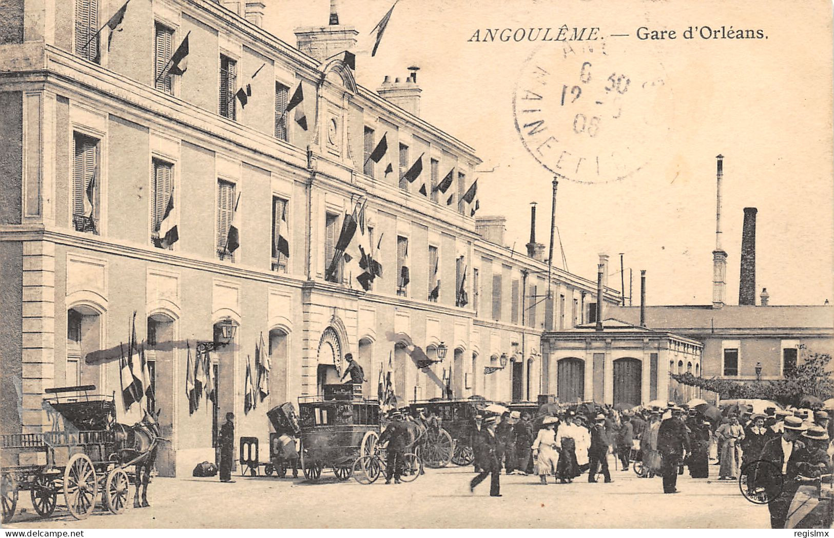 16-ANGOULEME-GARE D ORLEANS-N°2041-B/0313 - Angouleme
