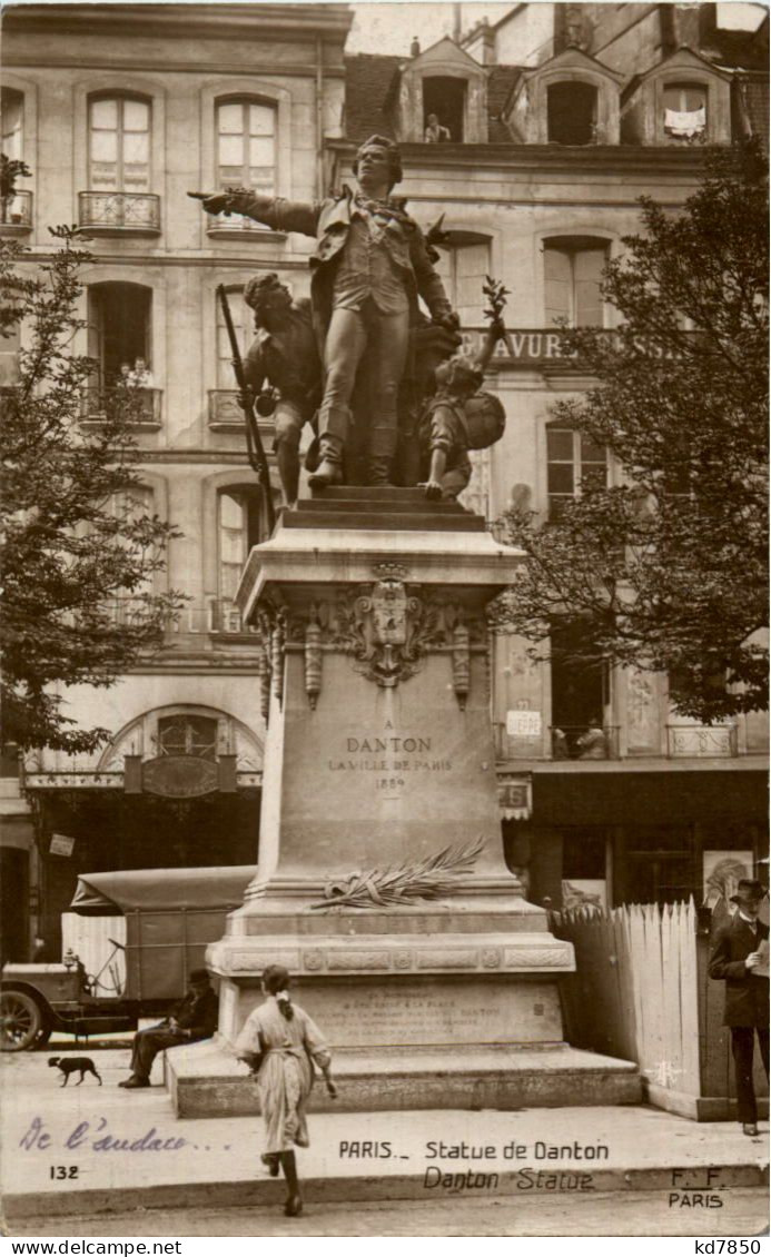 Paris - Statue De Danton - Other & Unclassified