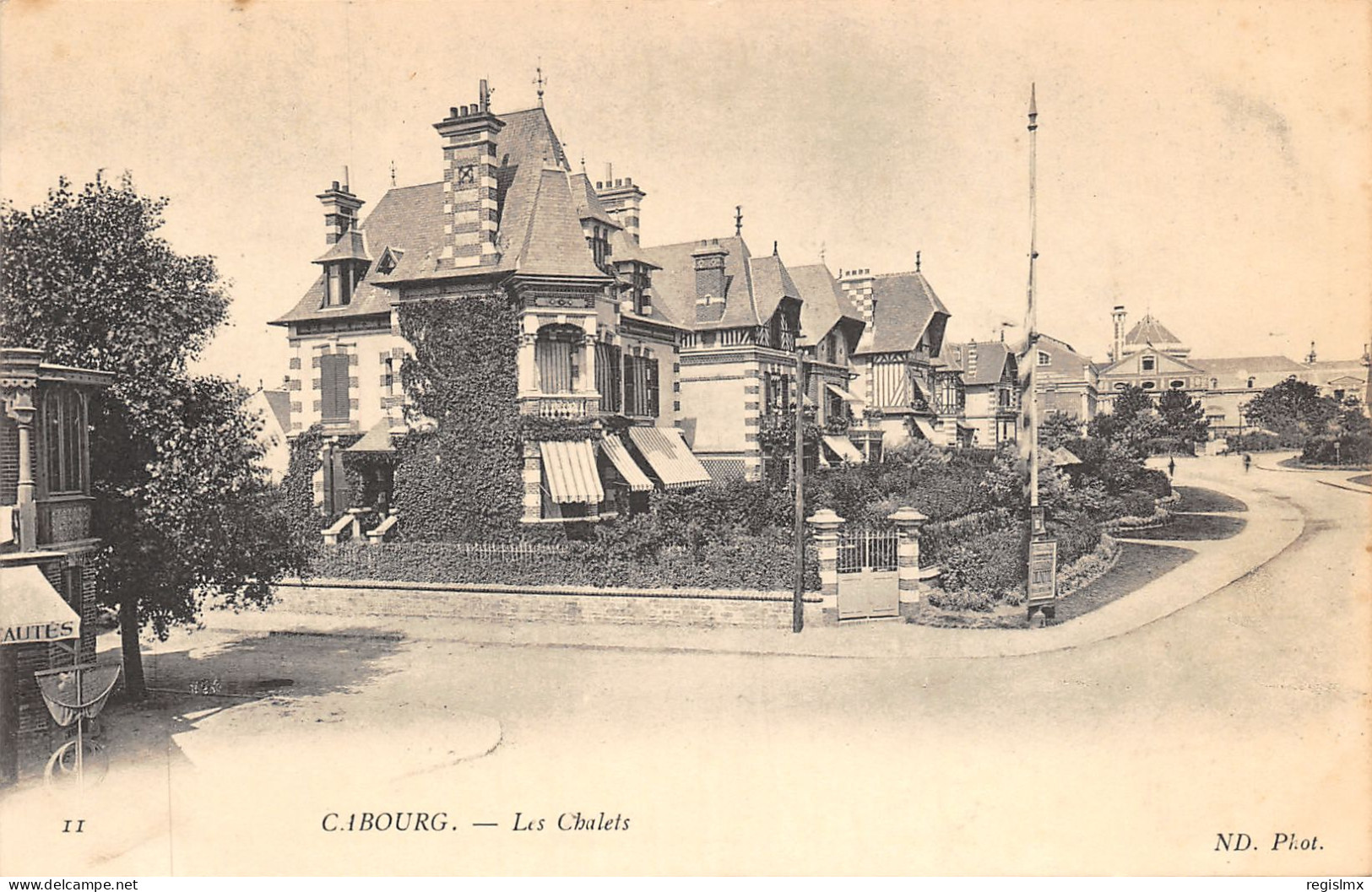 14-CABOURG-LES CHALETS-N°2041-A/0095 - Cabourg