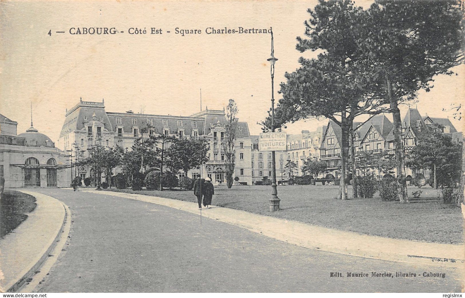14-CABOURG-SQUARE CHARLES BERTRAND-N°2041-A/0069 - Cabourg