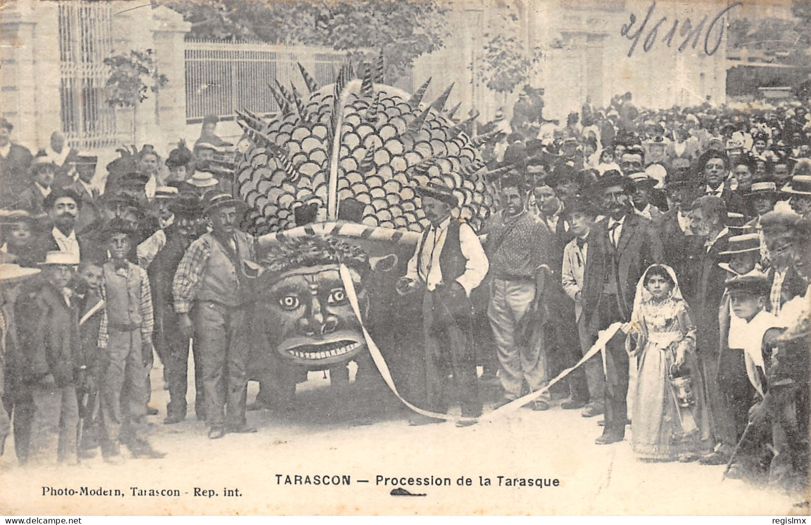 13-TARASCON-PROCESSION DE LA TARASQUE-N°2040-H/0271 - Tarascon