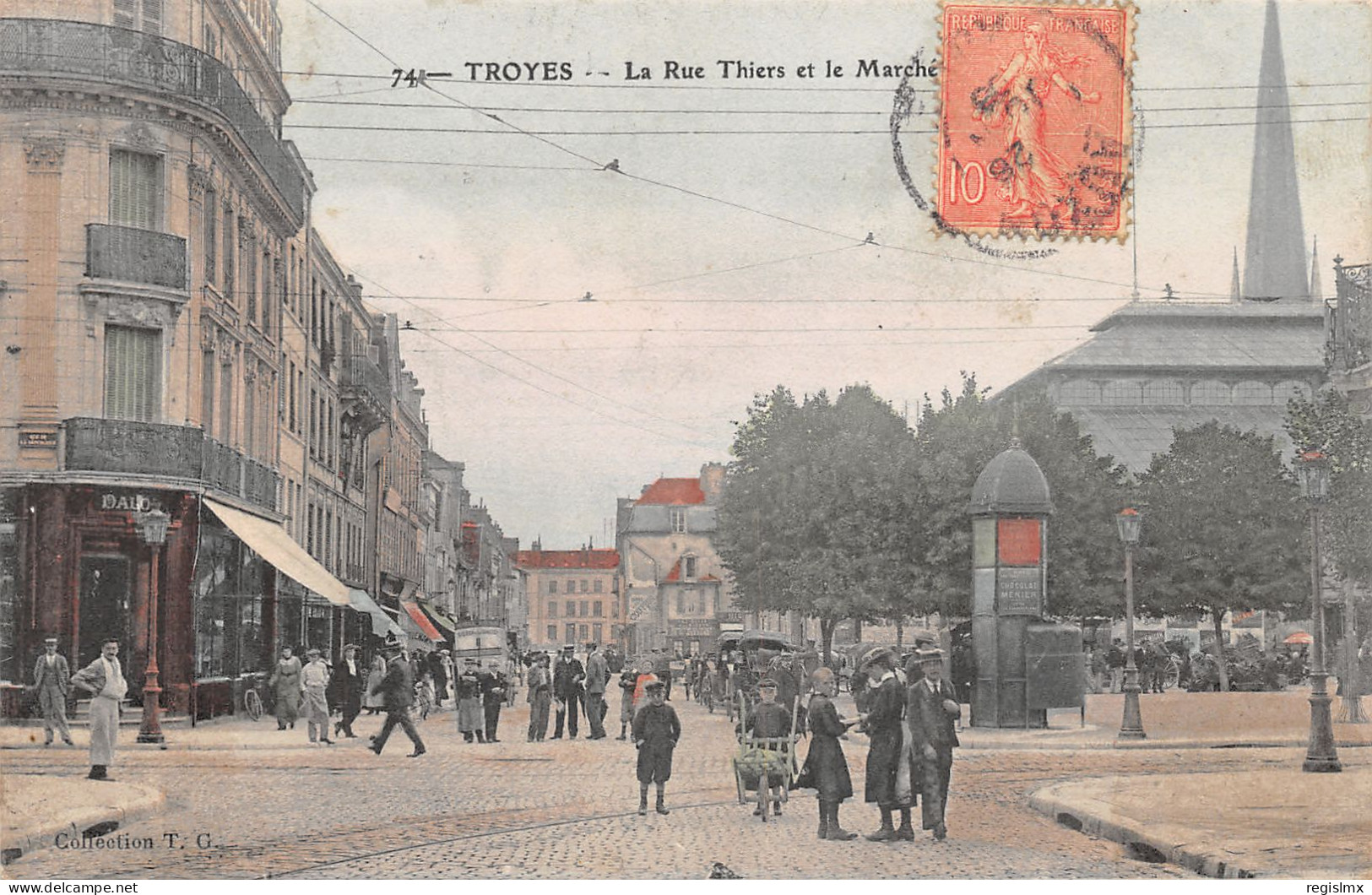 10-TROYES-LE MARCHE-N°2040-G/0365 - Troyes