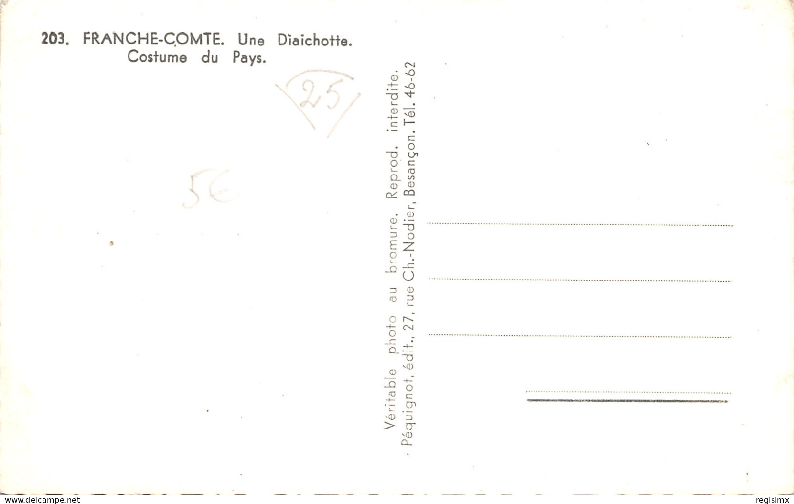 25-COSTUME-UNE DIAICHOTTE-N°2041-F/0077 - Other & Unclassified