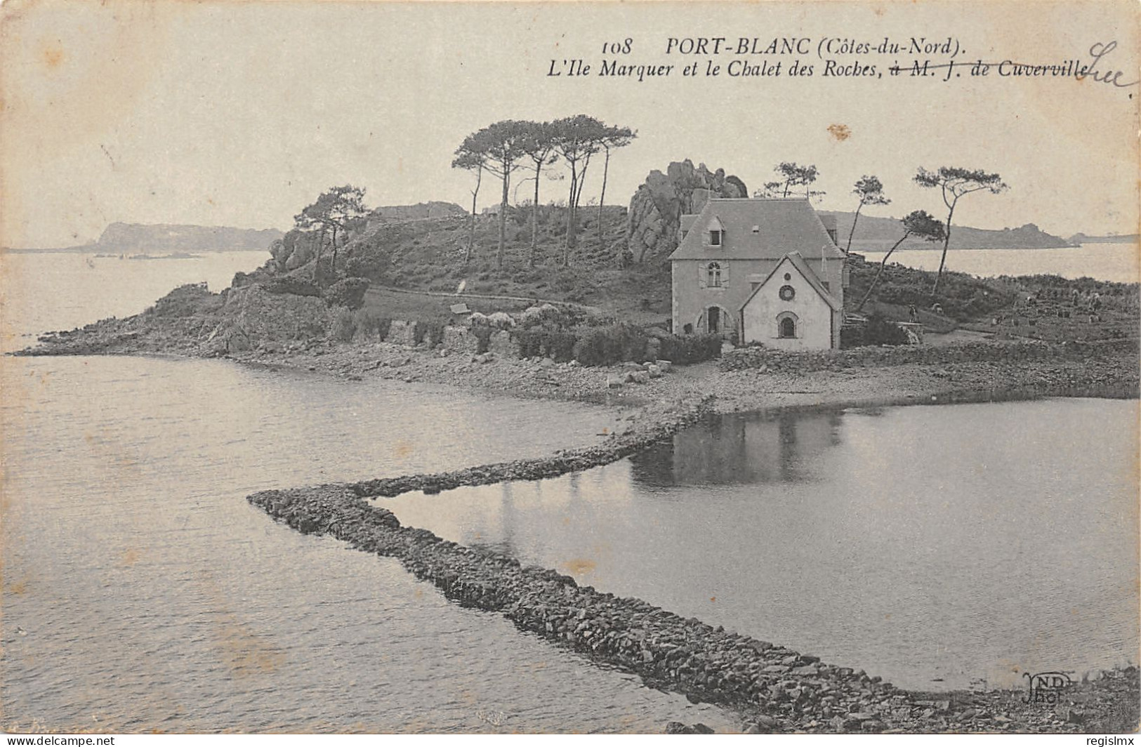 22-PORT BLANC-L ILE MARQUER-N°2041-D/0305 - Other & Unclassified