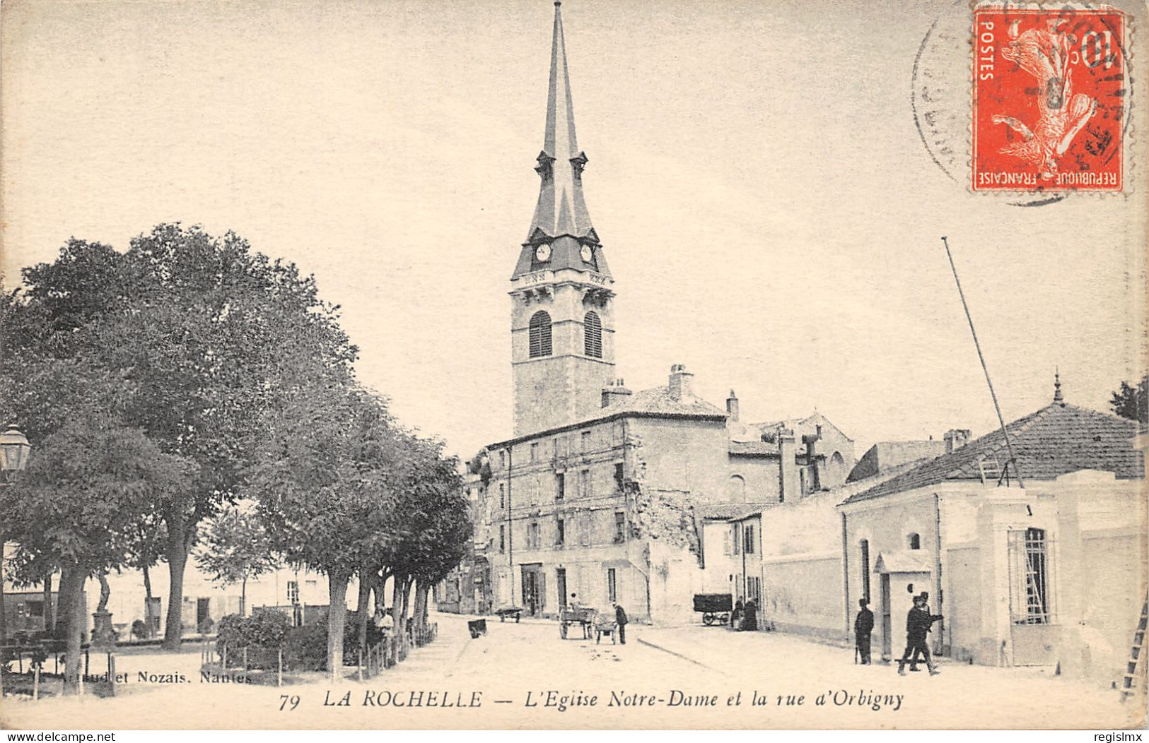 17-LA ROCHELLE-EGLISE NOTRE DAME-N°2041-C/0281 - La Rochelle