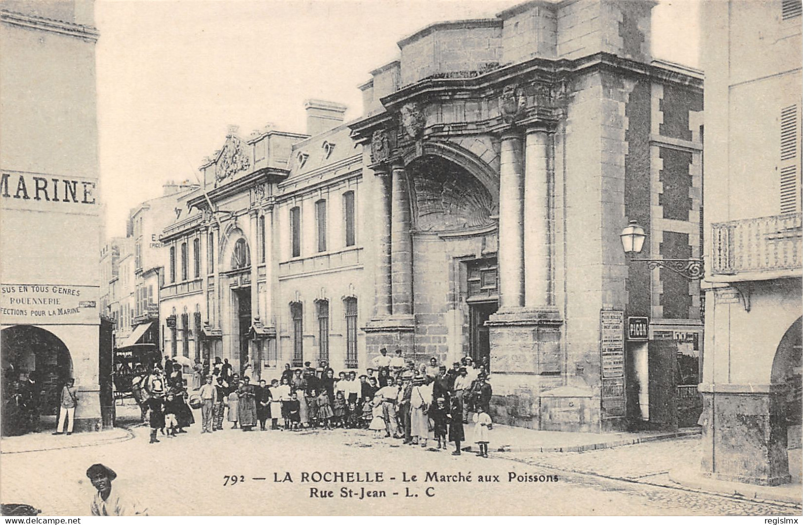 17-LA ROCHELLE-LE MARCHE AUX POISSONS-N°2041-C/0263 - La Rochelle