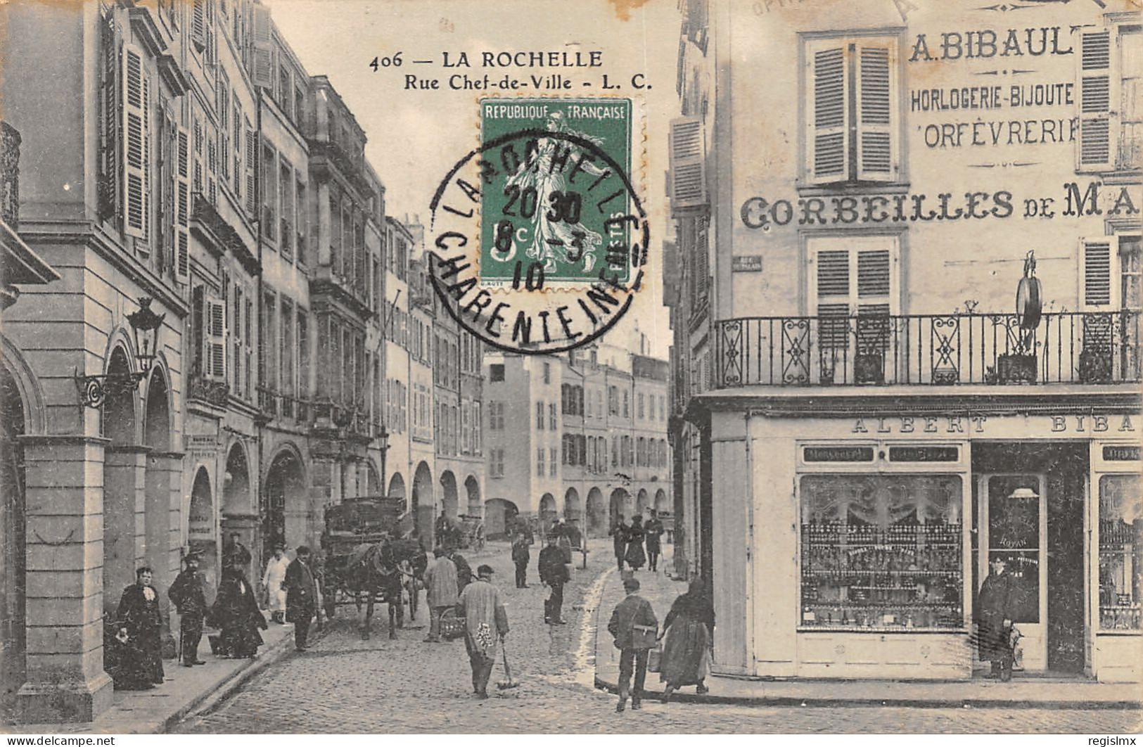 17-LA ROCHELLE-RUE CHEF DE VILLE-N°2041-C/0255 - La Rochelle