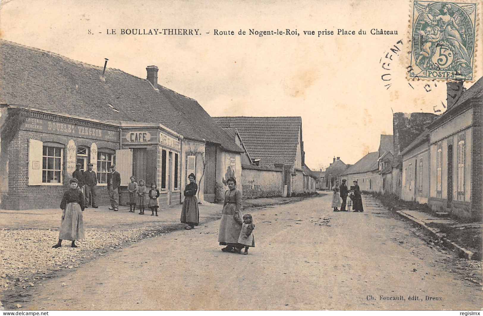 28-LE BOULLAY THIERRY-LE CAFE-N°2041-H/0363 - Sonstige & Ohne Zuordnung