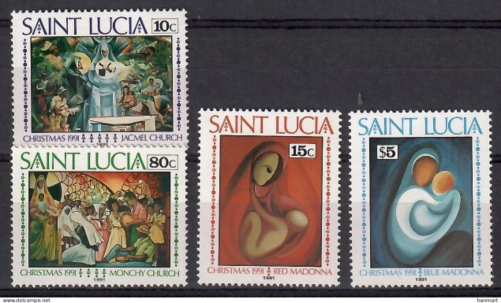 Saint Lucia 1991 Mi 995-998 MNH  (ZS2 SLC995-998) - Sonstige