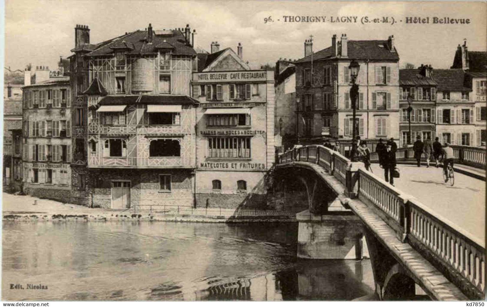 Thorigny Lagny - Hotel Bellevue - Autres & Non Classés