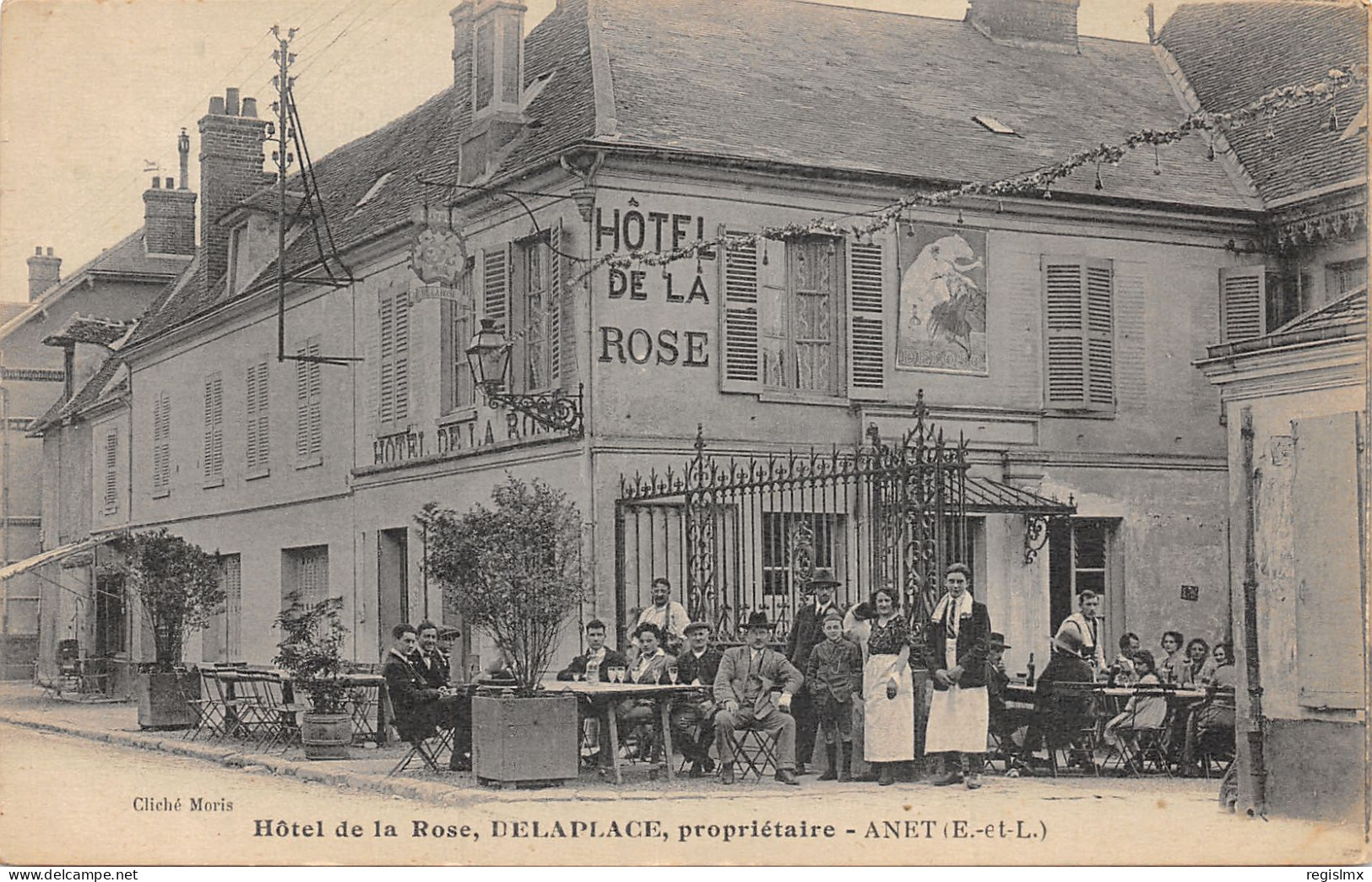 28-ANET-CLIENTS A L HOTEL DE LA ROSE-N°2041-G/0327 - Other & Unclassified