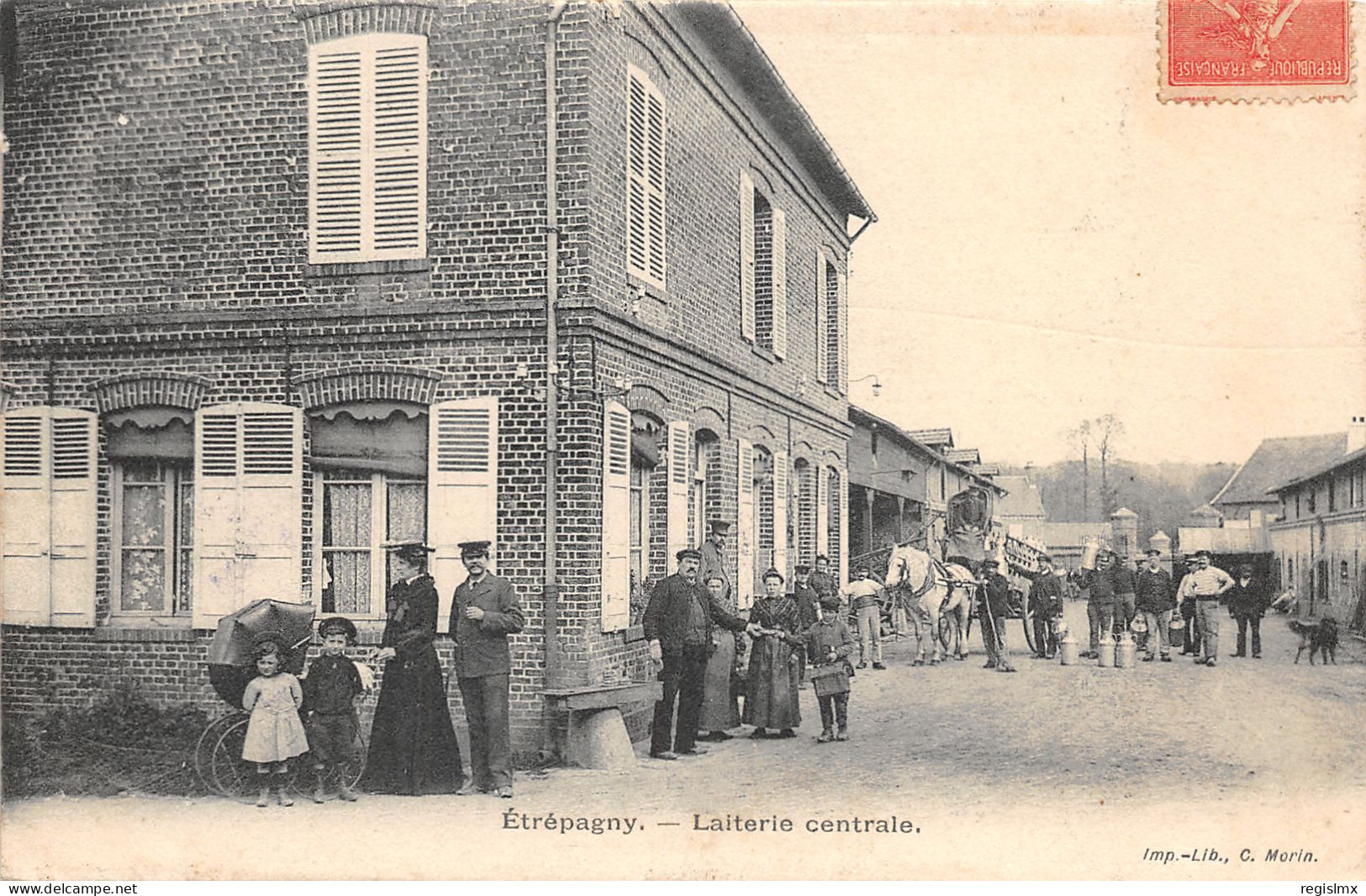 27-ETREPAGNY-LAITERIE CENTRALE-N°2041-F/0355 - Other & Unclassified