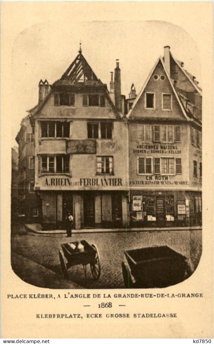 Strasbourg - Place Kleber 1868 - Strasbourg