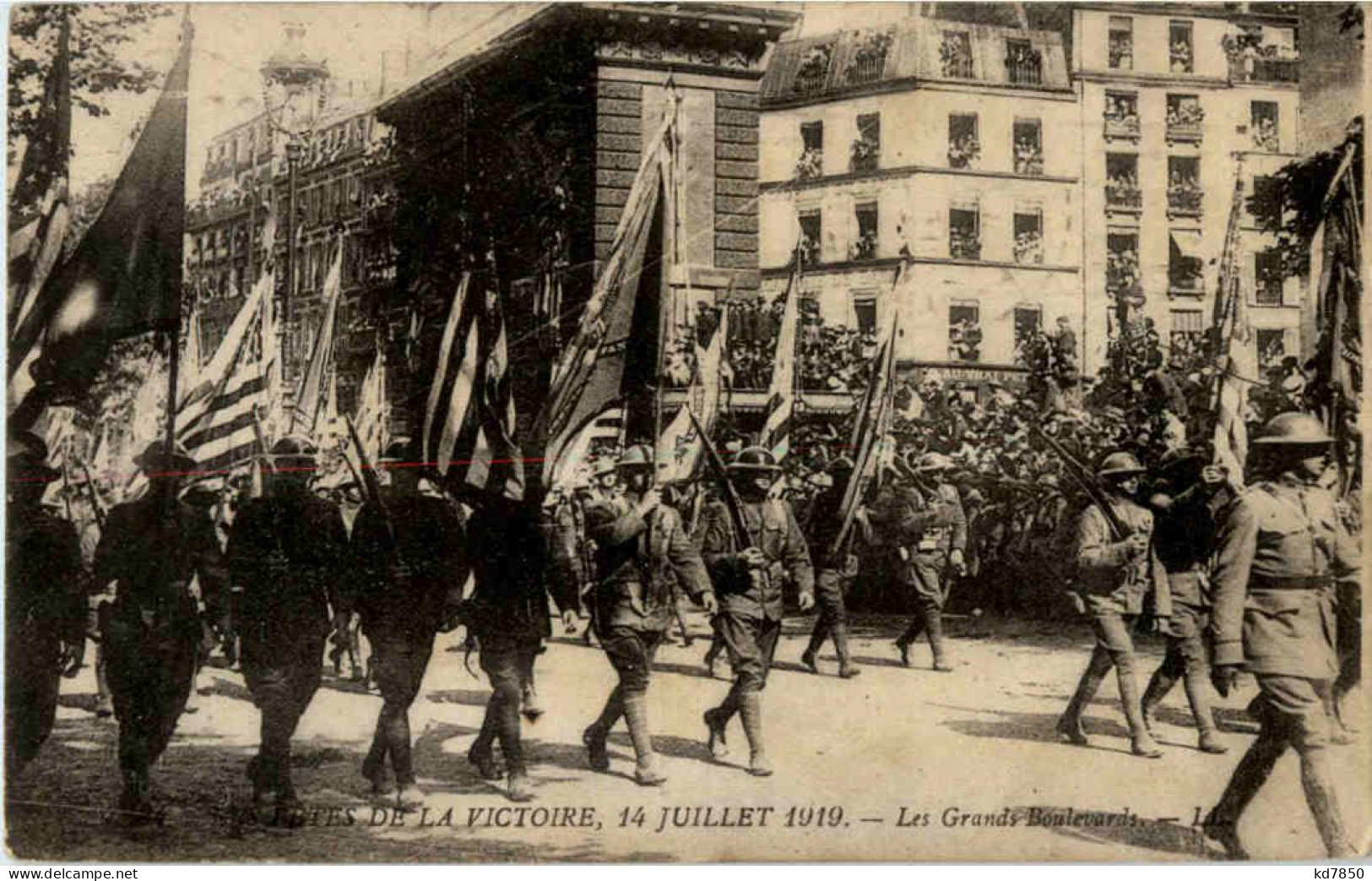 Paris - Les Fetes De La Victoire 1919 - Andere & Zonder Classificatie