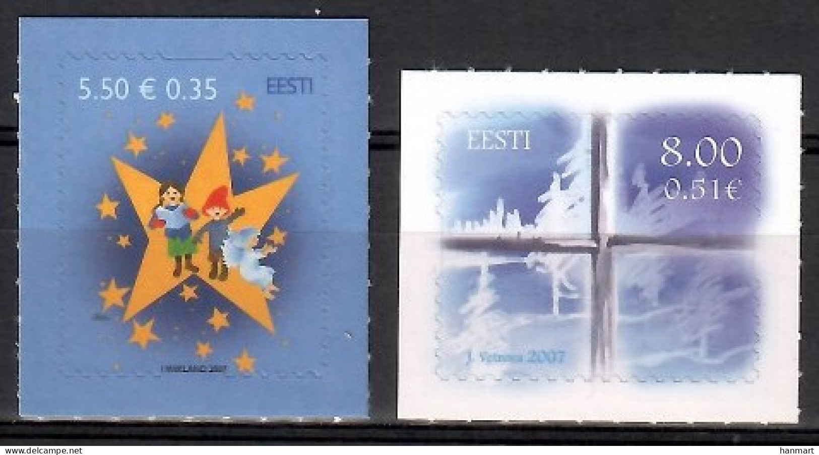 Estonia 2007 Mi 598-599 MNH  (ZE3 EST598-599) - Other