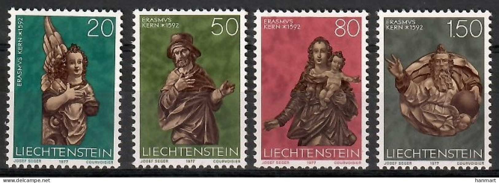 Liechtenstein 1977 Mi 688-691 MNH  (ZE1 LCH688-691) - Scultura