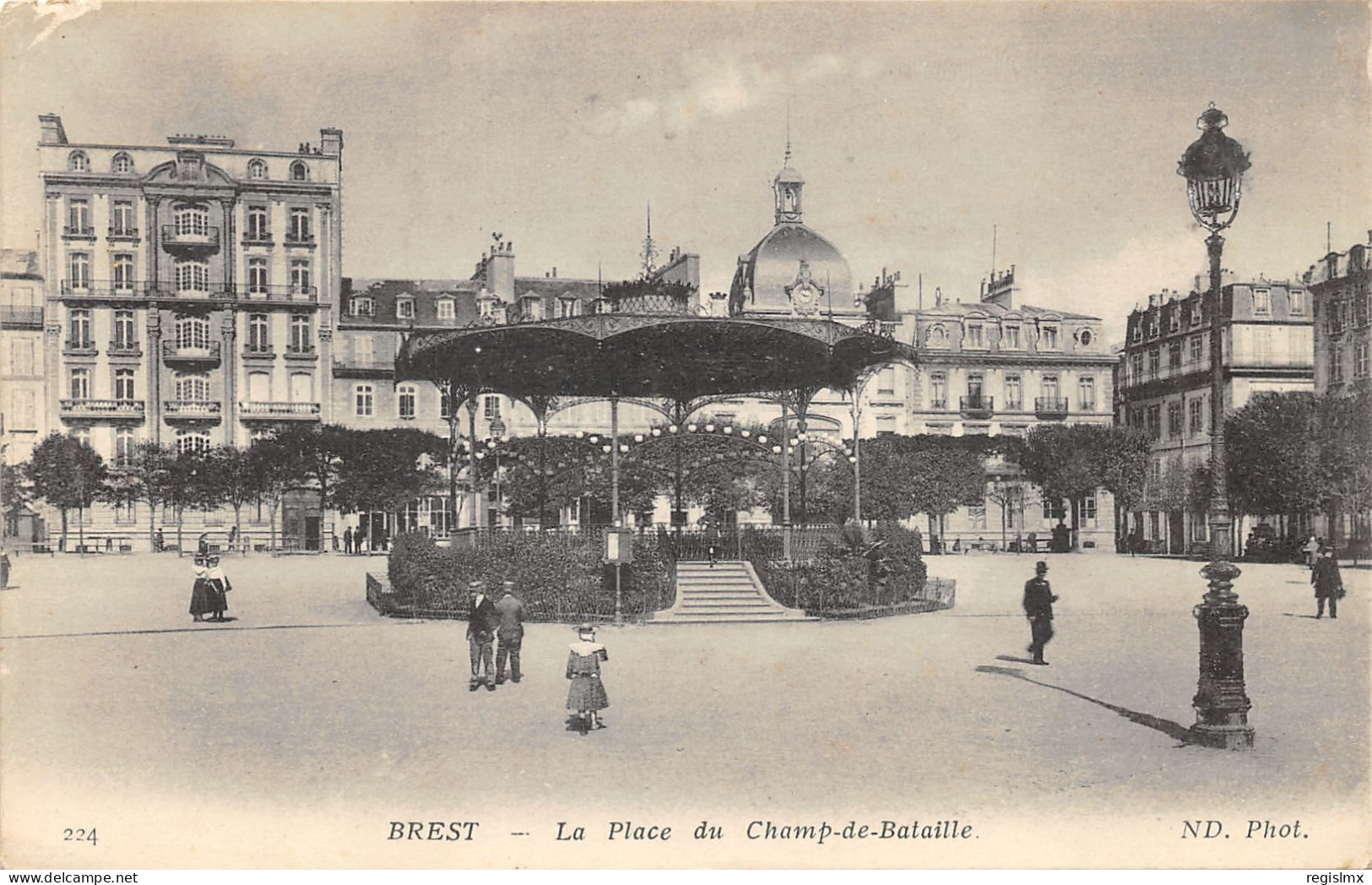29-BREST-PLACE DU CHAMP DE BATAILLE-N°2042-C/0205 - Brest