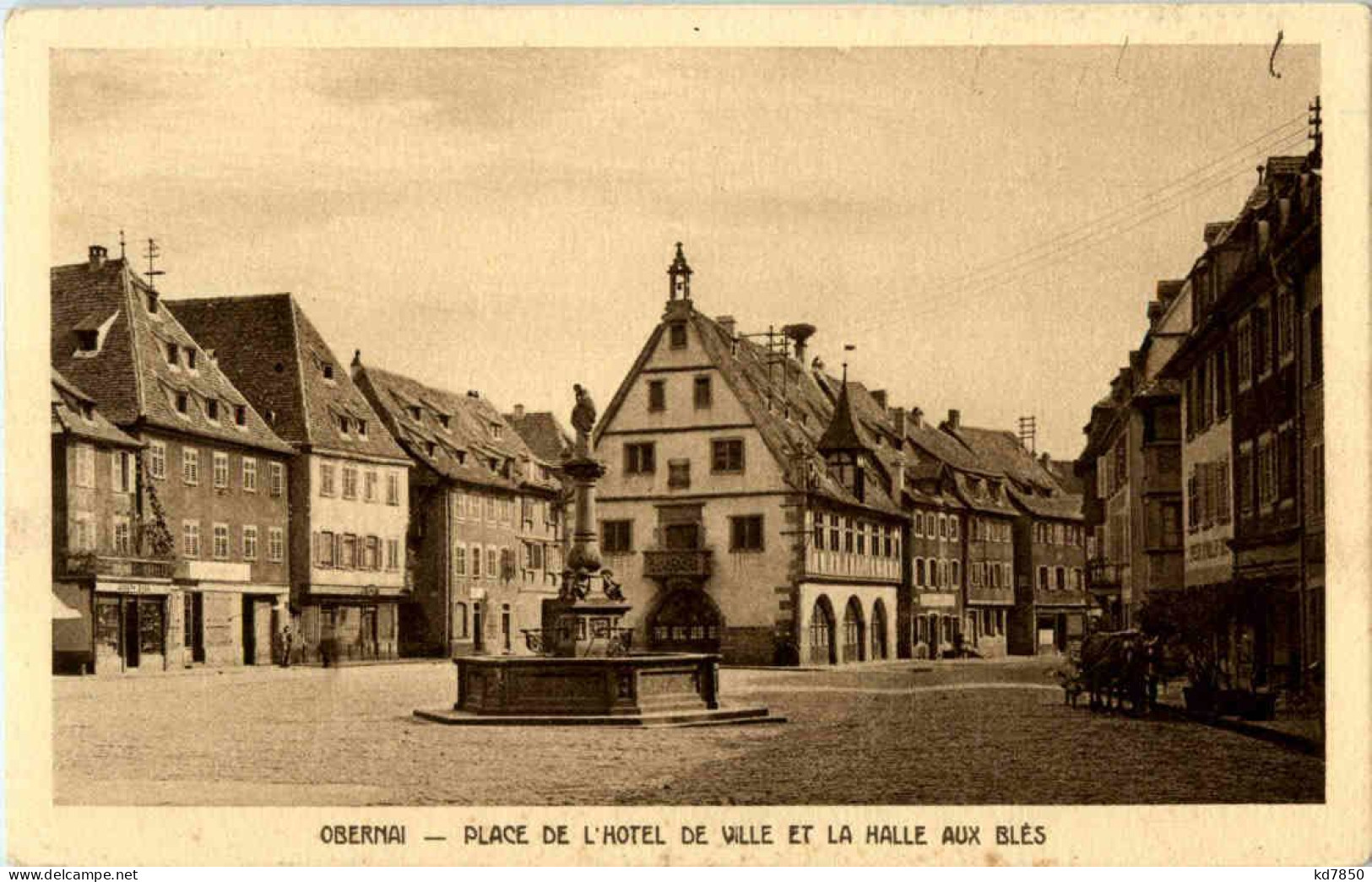 Oberehnheim - Obernai - Place De L Hotel De Ville - Obernai