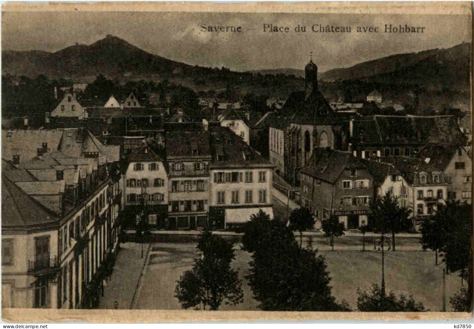 Saverne - Place Du Chateau - Saverne