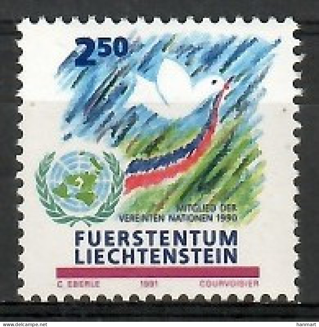 Liechtenstein 1991 Mi 1015 MNH  (ZE1 LCH1015) - Other