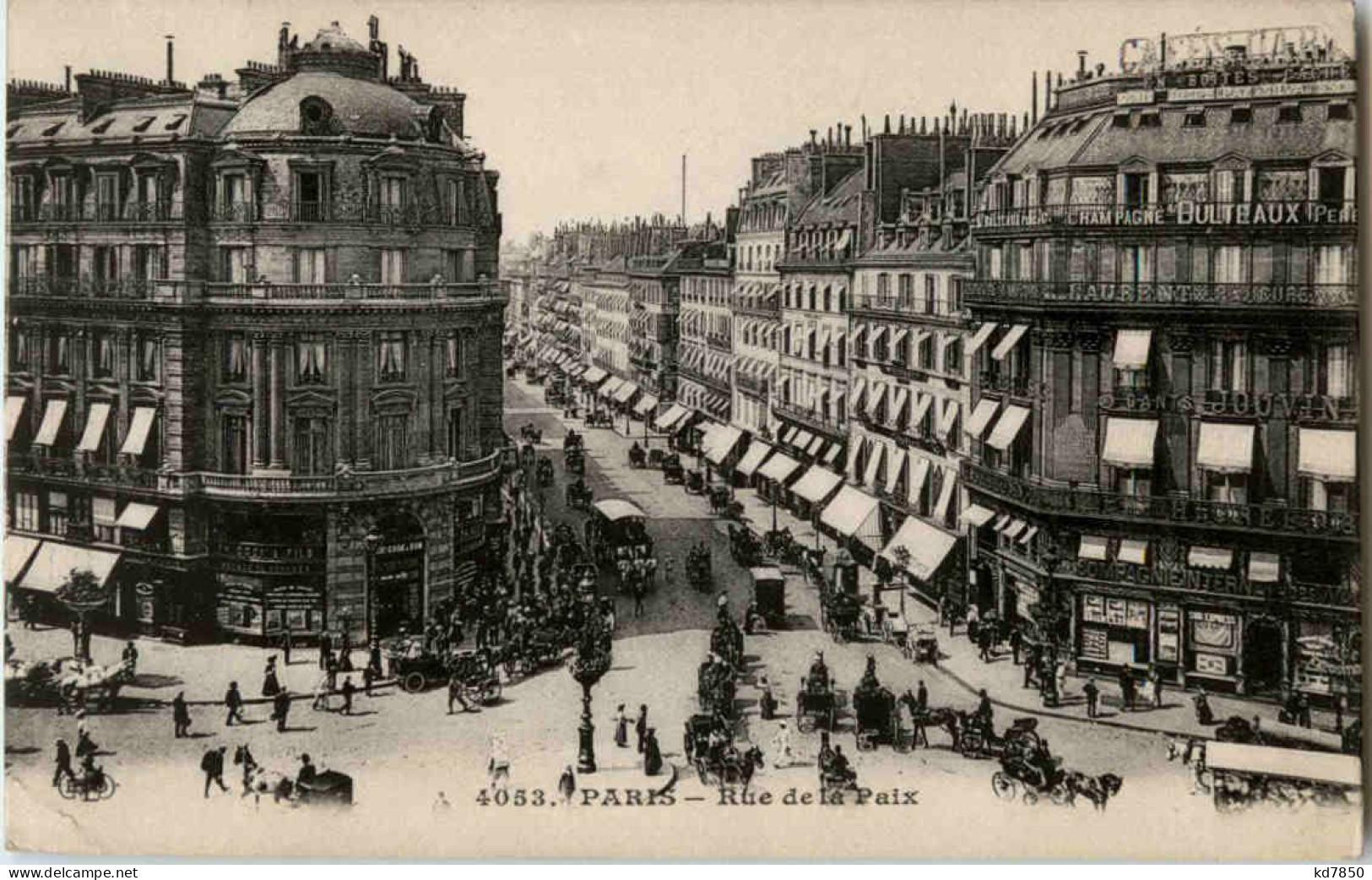 Paris - Rue De La Paix - Other & Unclassified
