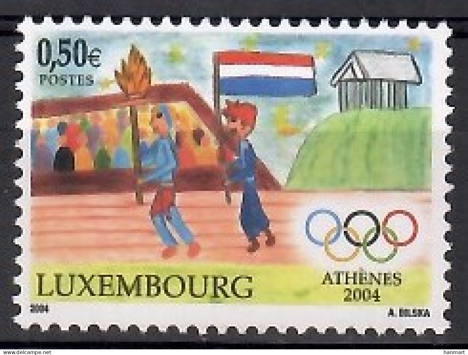 Luxembourg 2004 Mi 1642 MNH  (LZE3 LXB1642) - Sommer 2004: Athen