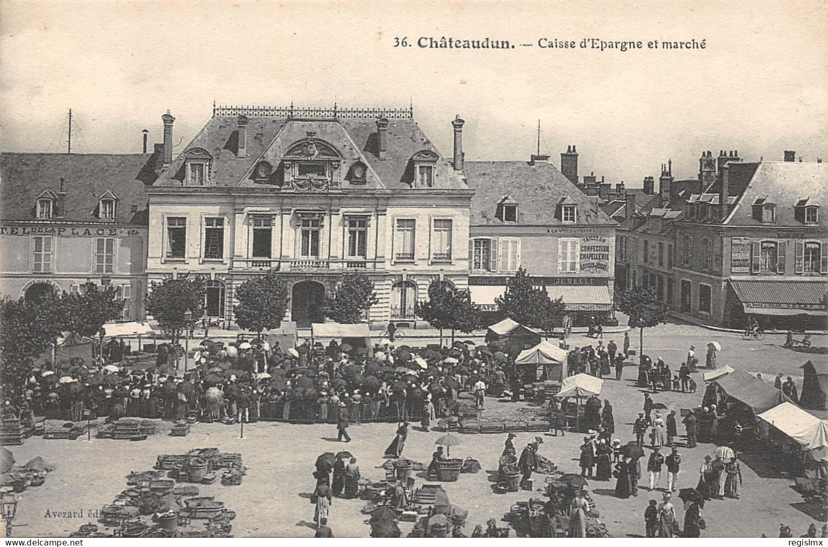 28-CHATEAUDUN-JOUR DE MARCHE-N°2042-B/0243 - Chateaudun