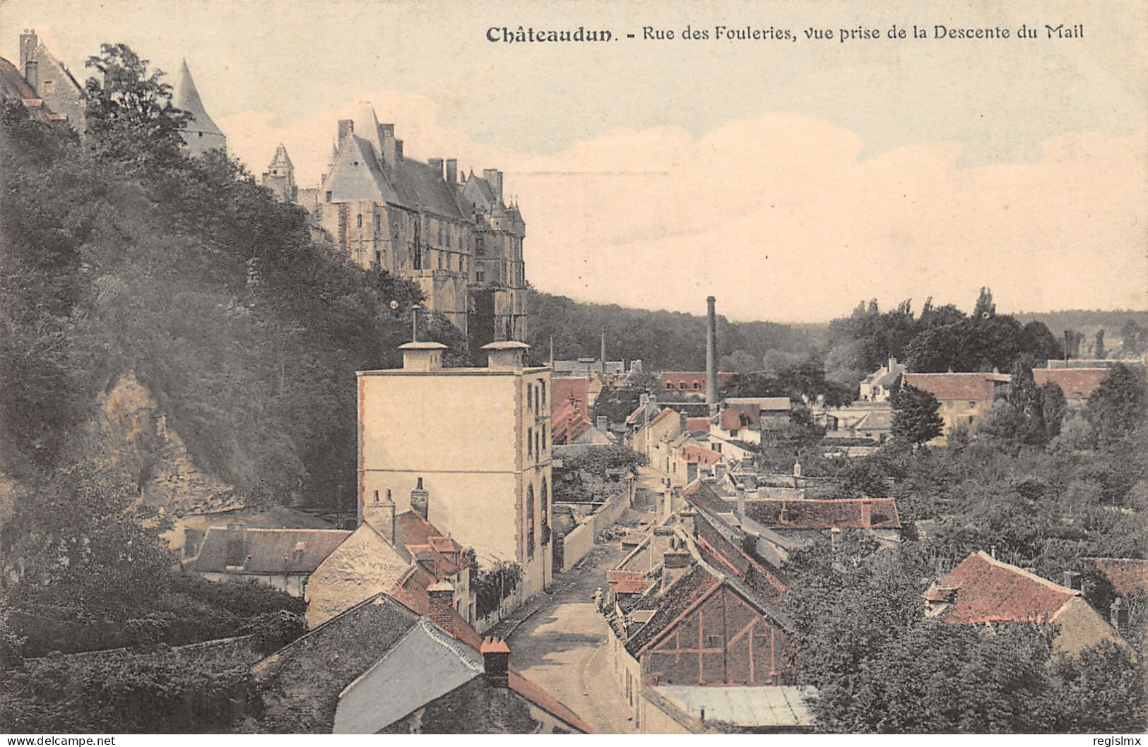 28-CHATEAUDUN-RUE DES FOULERIES-N°2042-B/0241 - Chateaudun