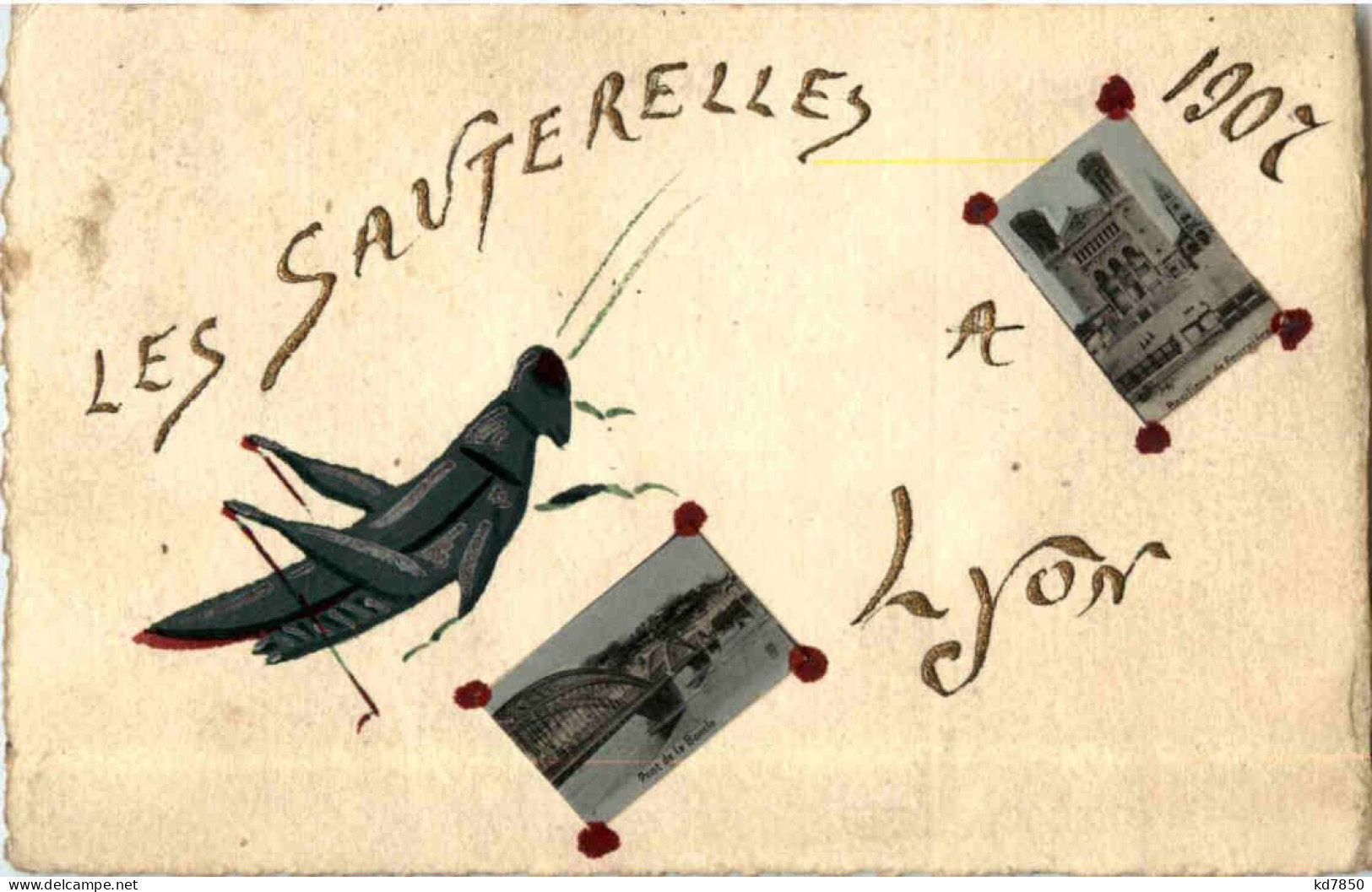 Les Sauterelles De Lyon 1907 - Other & Unclassified