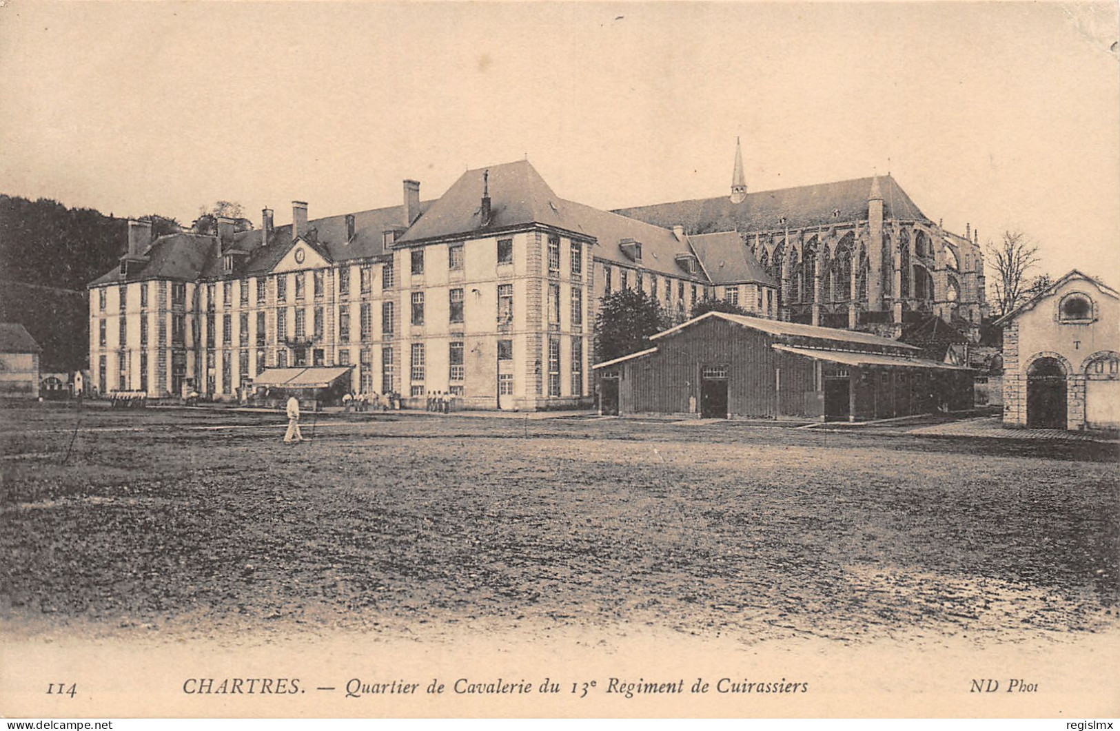 28-CHARTRES-QUARTIER DE CAVALERIE-N°2042-B/0173 - Chartres