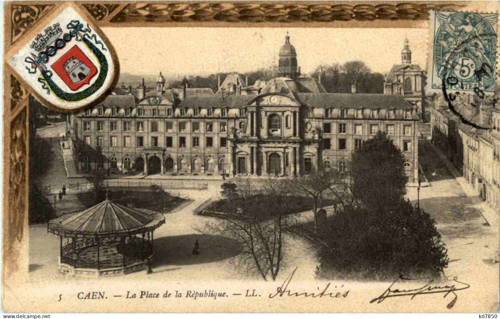 Caen - La Place De La Republique - Caen