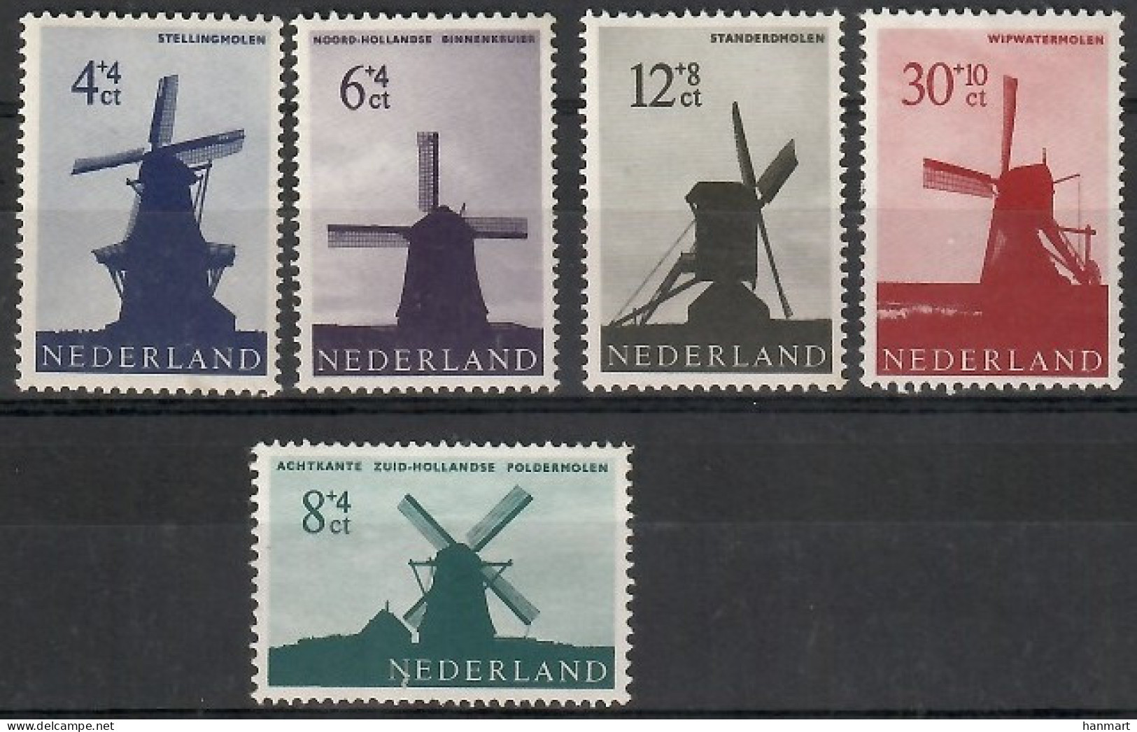 Netherlands 1963 Mi 794-798 MNH  (ZE3 NTH794-798) - Other