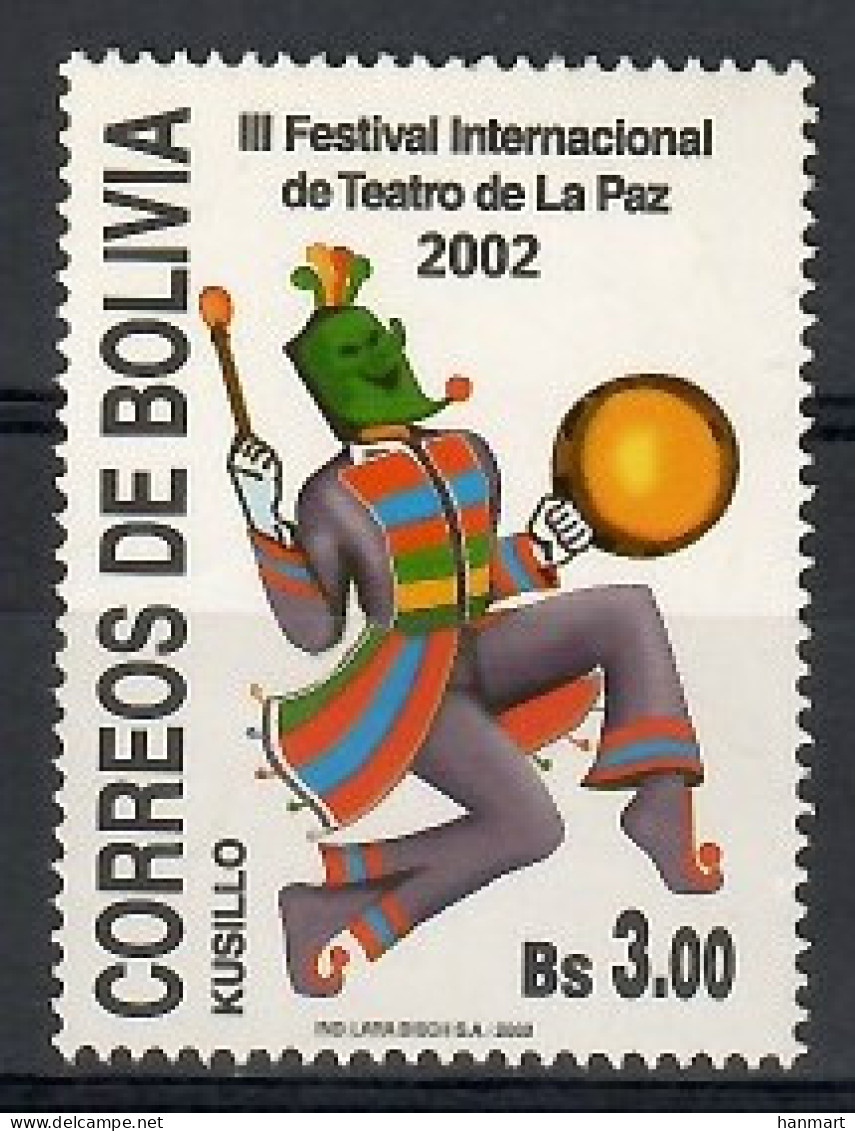 Bolivia 2002 Mi 1528 MNH  (ZS3 BLV1528) - Música