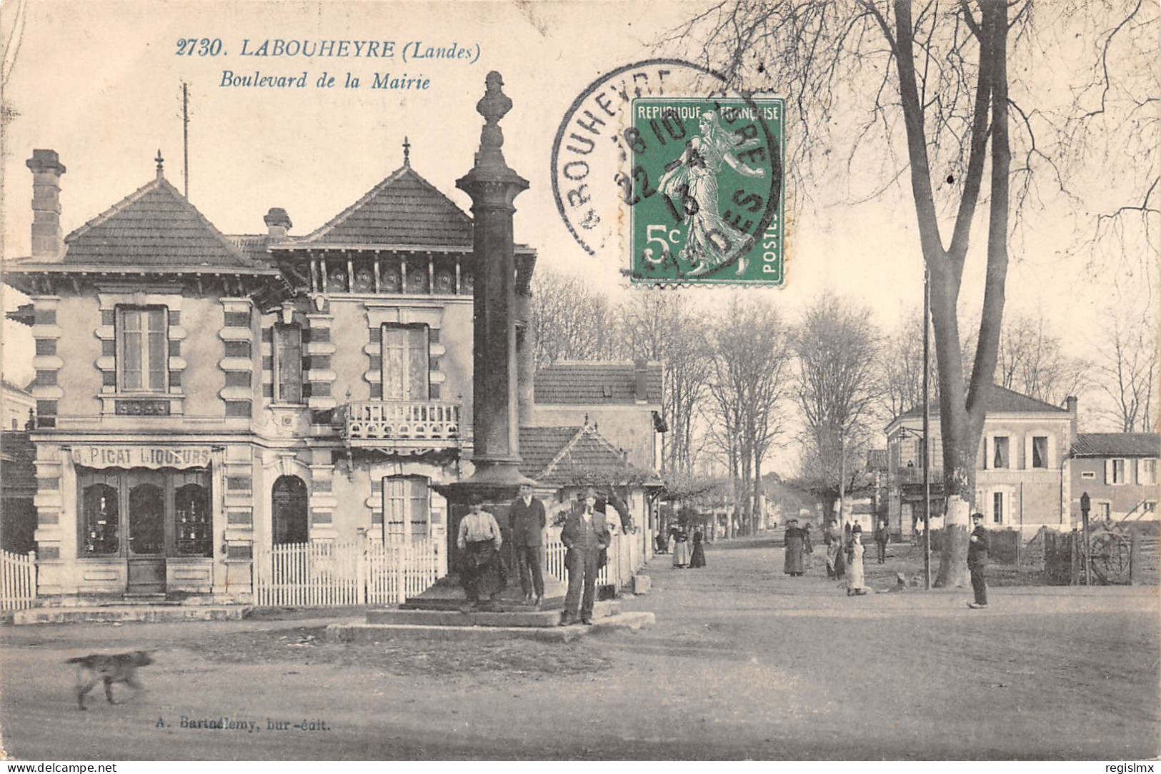 40-LABOUHEYRE-BOULEVARD DE LA MAIRIE-N°2042-H/0191 - Andere & Zonder Classificatie